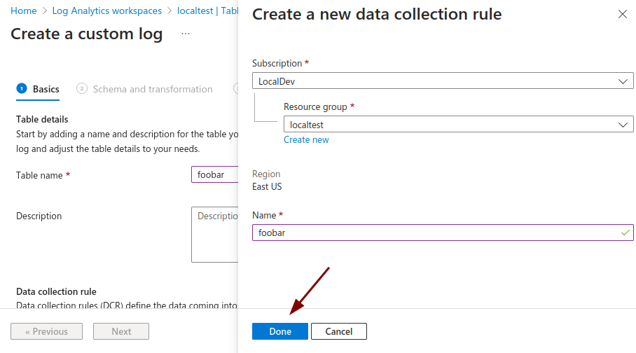 create dcr drawer